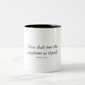 Bibel Verse Kaffeetasse (Mittel)
