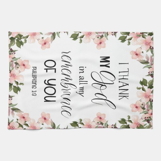 Bibel Verse Kitchtuch Geschirrtuch (Horizontal)