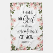 Bibel Verse Kitchtuch Geschirrtuch (Vertikal)