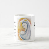 Bibel Verse Madonna und Kind Weihnachten Kaffeetasse (Mittel)