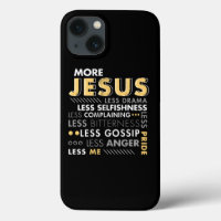Bibel Verse mehr Jesus weniger Ich religiösen Gesc