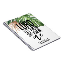 Bibel Verse Motivierend Pampas Grass Notebook