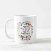 Bibel Verse Philippianer 4:13 Ich kann alles tun Kaffeetasse (Links)