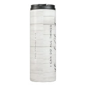 Bibel Verse Philippianer 4:13 Ich kann alles tun Thermosbecher (Rückseite)