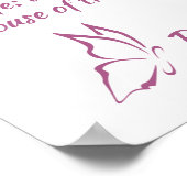 Bibel Verse Psalm 23 Der Herr ist mein Hirte Poster (Ecke)