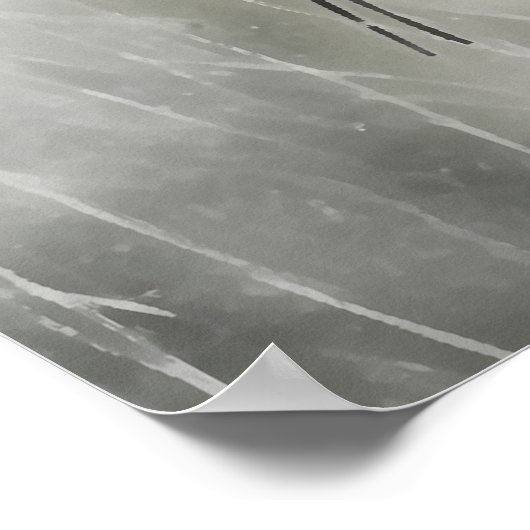 Bibel Verse Psalm 91:4 - Christlicher Glaube Poster (Ecke)