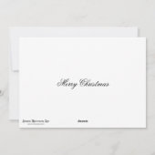 Bibel Verse Rustikales Holz Snowflakes Weihnachten (Rückseite)