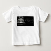 Bibel Verse Scripting 1 Peter 5:8 KJV Baby T-shirt (Vorderseite)