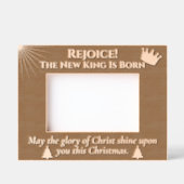 Bibel Verse Scripting Inspiriert Keepake Laser Geätzte Rahmen (Vorderseite)