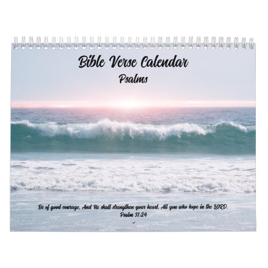 Bibel Verse Scripting Kalender Psalmen (Titelbild)