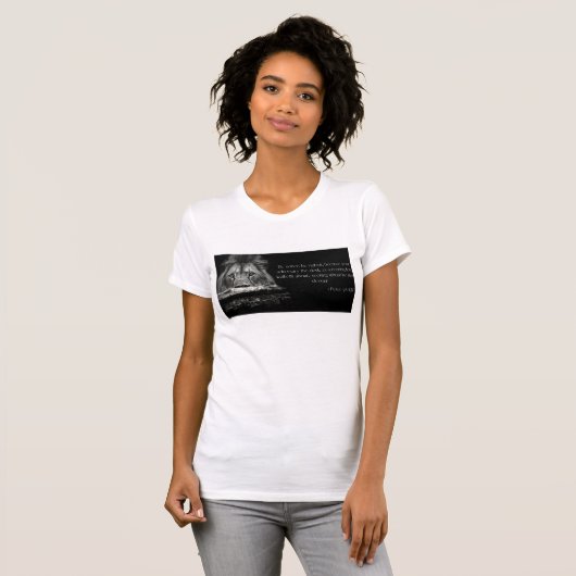 Bibel Verse Scripture 1 Peter 5:8 KJV Frauen T-Shirt (Vorne ganz)