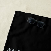 Bibel Verse Scripture Psalm 27:14 KJV Strandtuch (Beispiel)