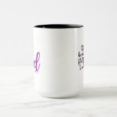 Bibel Verse Tasse - Psalm 46:10 (Zentrum)