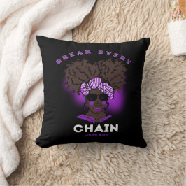 Bibel Verse Throw Kissen für schwarze Frauen