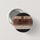 Bibel Verse Vollarmung Gottes Ephesianer Button (Vorne & Hinten)