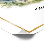 Bibel Verse Woodland Kinderzimmer Kunst, Hirsch, Fotodruck (Ecke)