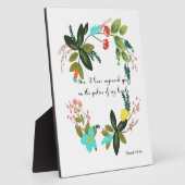 Bibel Verses Art - Isaiah 49:16 Fotoplatte (Seite)