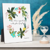 Bibel Verses Art - Isaiah 49:16 Fotoplatte (Seite)