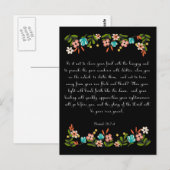 Bibel Verses Kunst - Isaiah 58:7-8 Postkarte (Vorne/Hinten)