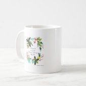 Bibel versifiziert Kunst - Hebräer-13:20 - 21 Kaffeetasse (Vorderseite Links)