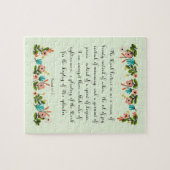 Bibel versifiziert Kunst - Jesaja-61:3 Puzzle (Horizontal)