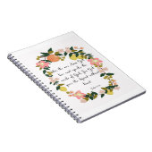 Bibel versifiziert Kunst - John-3:34 Notizblock (Rechte Seite)