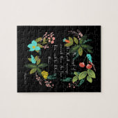 Bibel versifiziert Kunst - Psalm-23:2 Puzzle (Horizontal)