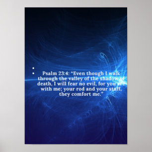 Bibel Versmotivation Poster