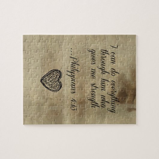 Bibel-Versphilippians-4:13 Puzzle (Horizontal)