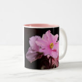 Bibel-Versscripture-Foto-Tasse mit Afrikaner Viole Zweifarbige Tasse (VorderseiteRechts)