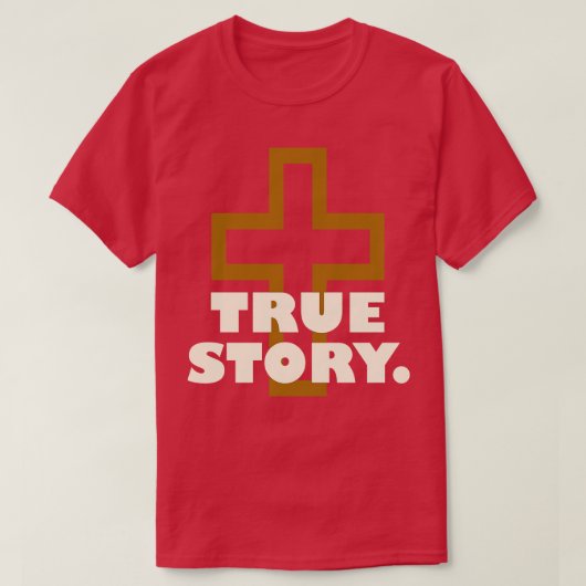 Bibel Wahre Geschichte T-Shirt (Design vorne)