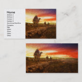 Bibel - Weiße Männer - Die Magi kommen 1920 an Visitenkarte (Vorne/Hinten)