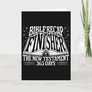 Bibel-Wiederholung Finisher 365-Tage-Zitat Das Neu Karte