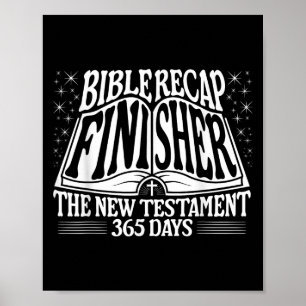 Bibel-Wiederholung Finisher 365-Tage-Zitat Das Neu Poster