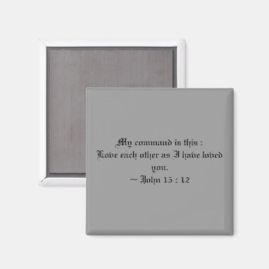 Bibel Wise Magnet (Vorderseite/Rückseite)