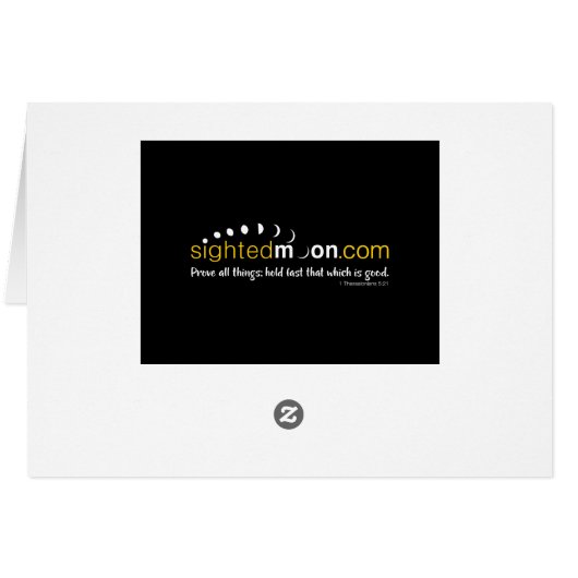 Bibel-Zitat folgen der Grußkarte (Rückseite Horizontal)