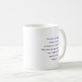 Bibel Zitat Psalm 91 Geschenk, Lila Engel Kaffee T Kaffeetasse (VorderseiteRechts)