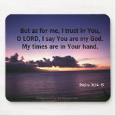 Bibel-Zitate Mousepad (Vorne)