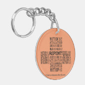 Bibel zitiert inspirierend schlüsselanhänger (Vorderseite links)