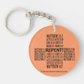 Bibel zitiert inspirierend schlüsselanhänger (Vorderseite)