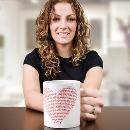 Bibelangebot 1 Korinther 13 Lieben Herzkunstdesign Kaffeetasse