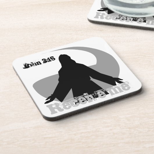 Bibelangebot erhalten Anpassen Getränkeuntersetzer (Linke Seite)