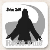 Bibelangebot erhalten Anpassen Getränkeuntersetzer (Vorderseite)