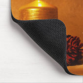 Bibelangebot mit Weihnachtskerze Mousepad (Ecke)