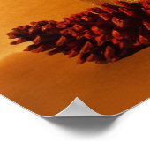 Bibelangebot mit Weihnachtskerze Poster (Ecke)