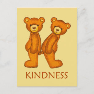 Bibelbären ~ Kindness Scripting Postkarte