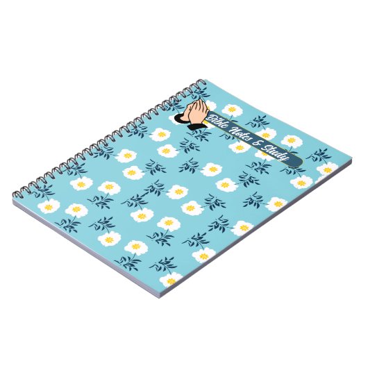 Bibelbeschreibung und Lernbericht Notizblock (Linke Seite)