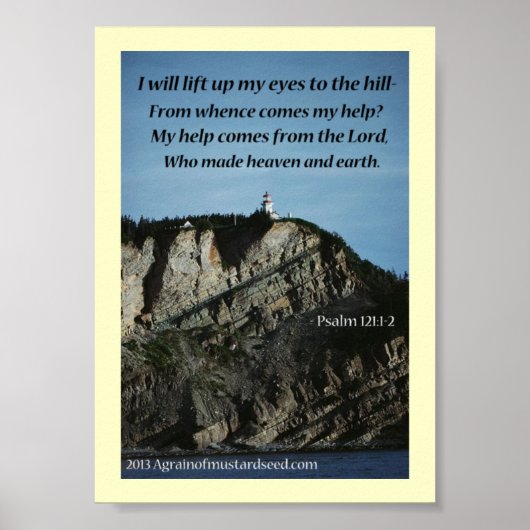 Bibelbibliotheken Poster (Vorne)