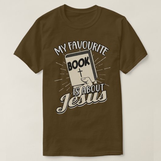 Bibelbuch Jesus T-Shirt (Design vorne)