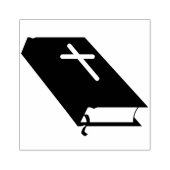 Bibelbuch Silhouette Briefmarke Gummistempel (Prägung)